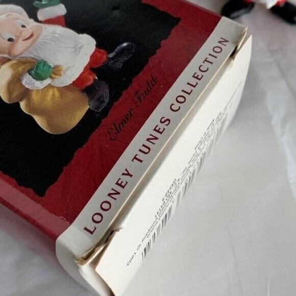 Hallmark Keepsake Ornament Vintage 1993 Elmer Fudd with Santa Sack Original box - Picture 10 of 11
